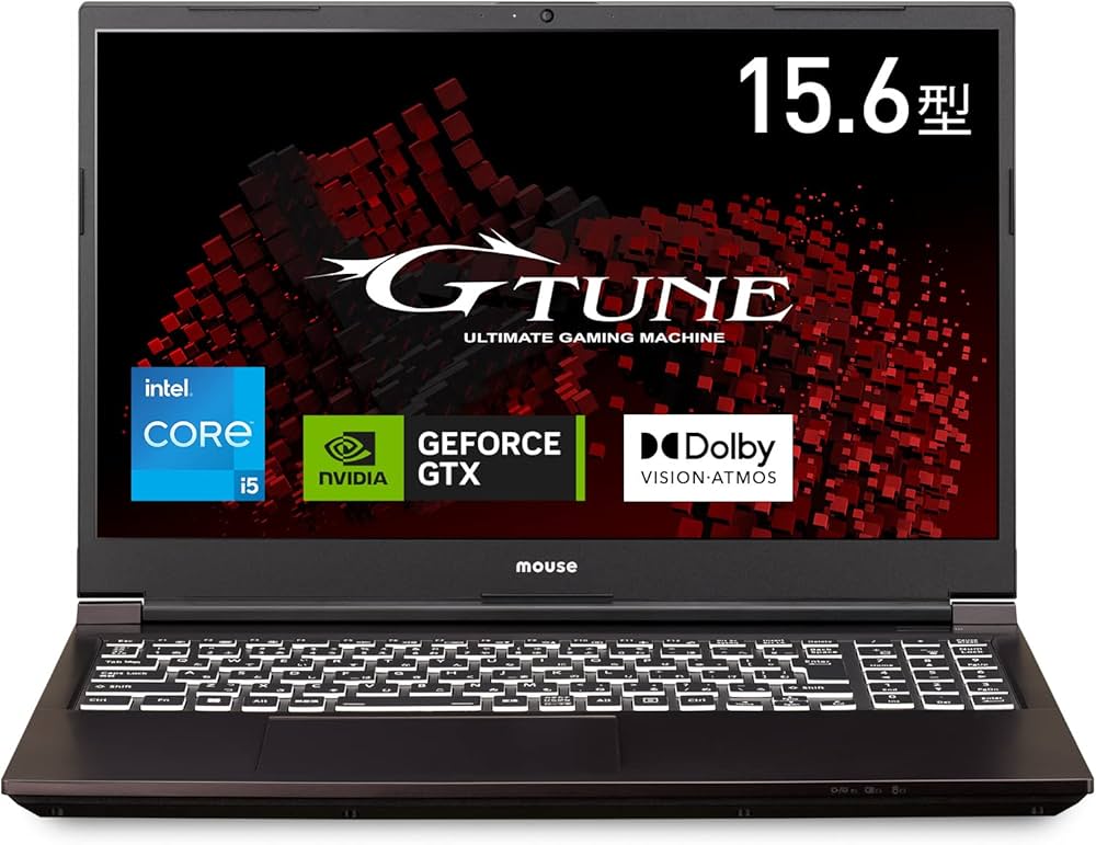 Amazon.co.jp: mouse 【ゲーミング】 ノートパソコン G-Tune P5 (15.6