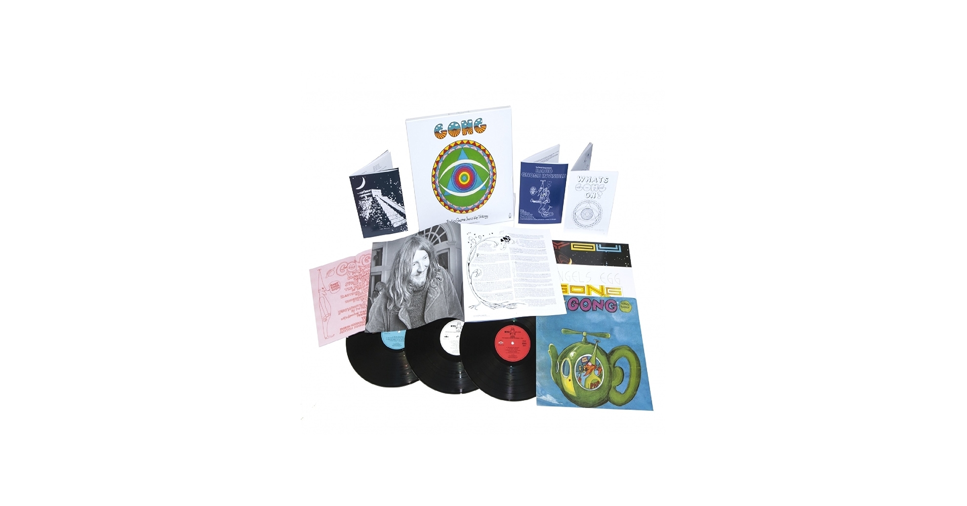 Amazon.com: The Radio Gnome Invisible Trilogy ( 3 LP Box Set