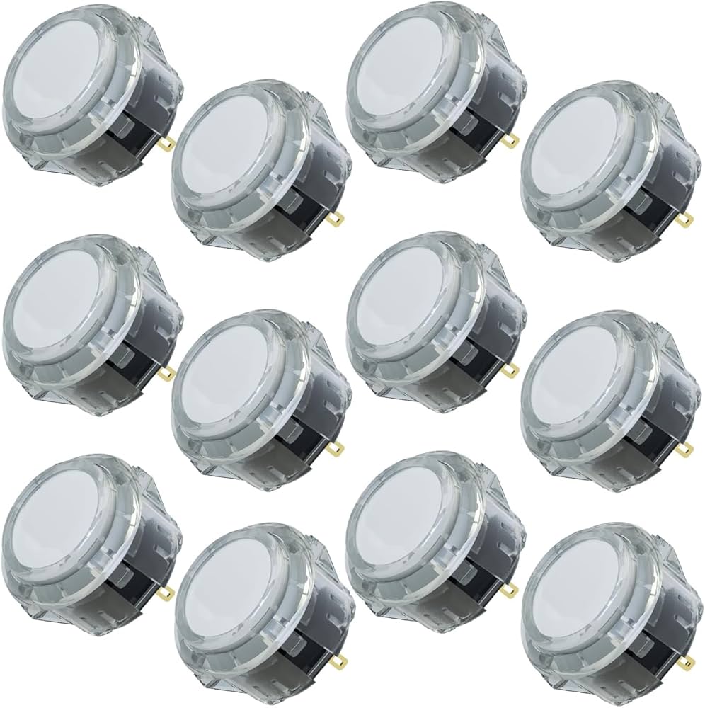 Amazon | Qanba Gravity KS アケコン ボタン 静音ボタン 高耐久