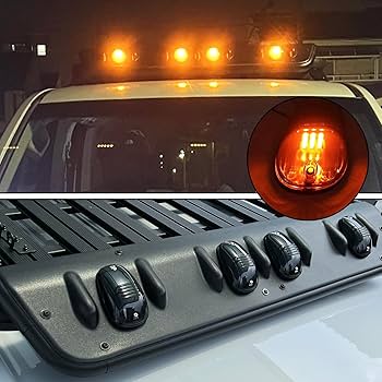 Amazon | Ygmylandbb LEDルーフマークルーフライト 12V 9 LEDキャブ