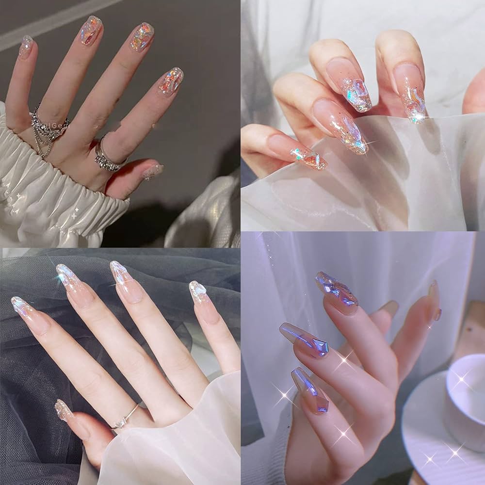 Amazon.co.jp: ZHEJIA ネイルアート ジュエリーパーツ ラインストーン