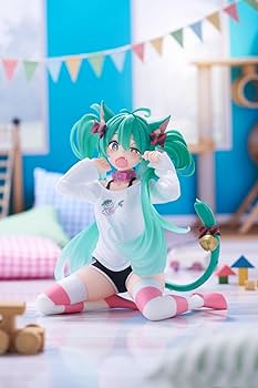 Amazon.co.jp: 初音'ミク Desktop Cute フィギュア ～猫耳Tシャツver