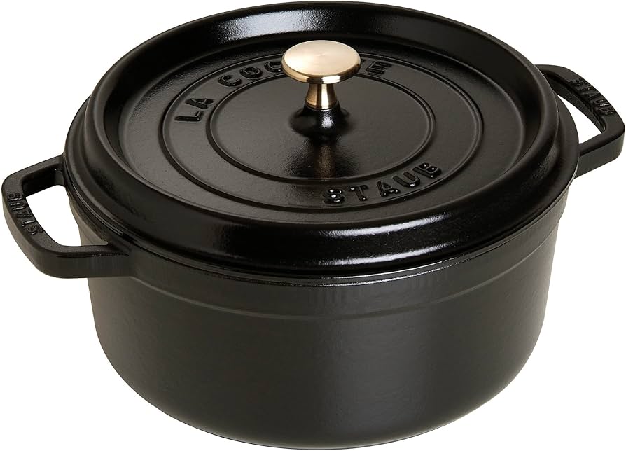 Amazon.co.jp: staub ストウブ 「 ピコ ココット ラウンド ブラック