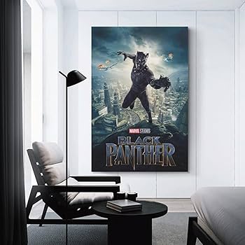 Amazon.co.jp: マーベル ポスター ブラックパンサー ポスター アート