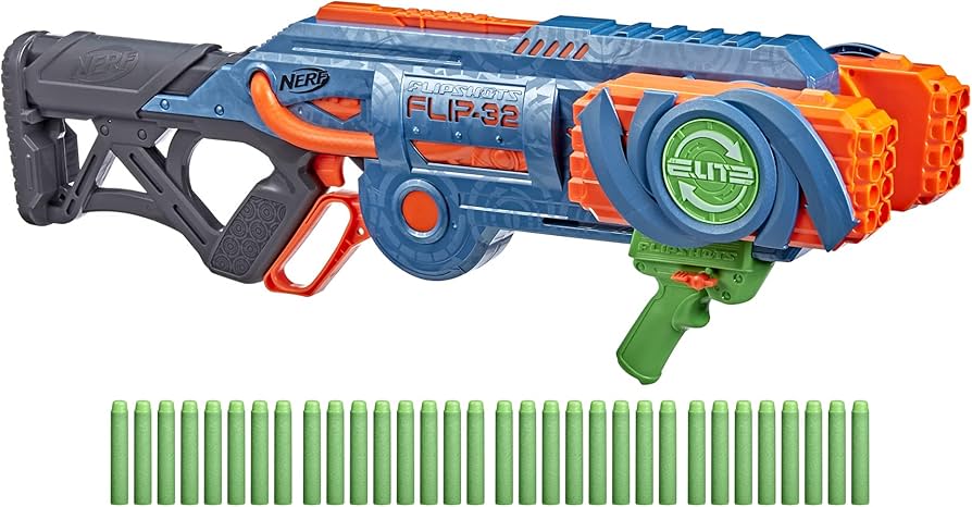 Amazon.co.jp: Nerf Elite 2.0 フリップショット Flip-32 ブラスター