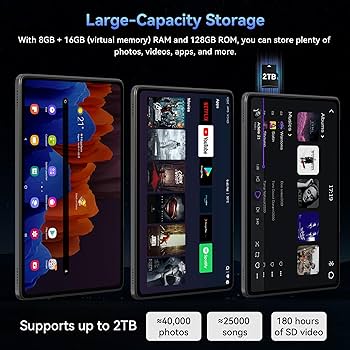 Amazon.com : Tablet 2026 World's First Android 16 Tablet with