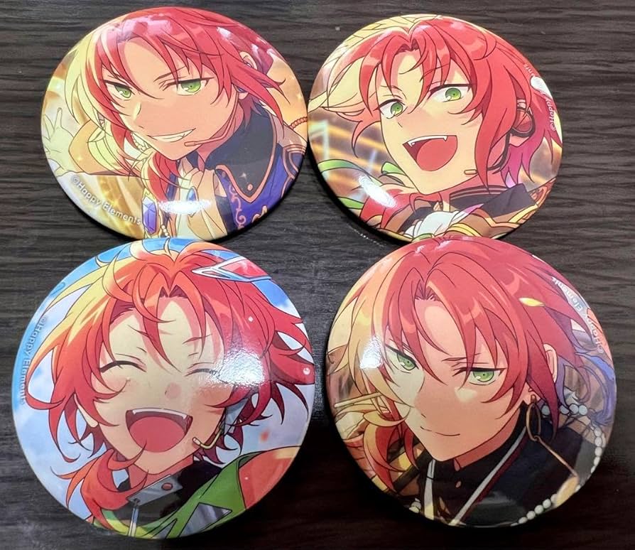 あんスタ 月永レオ TRIP ALBUM 缶バッジ あんスタ 月永レオ アルバム缶