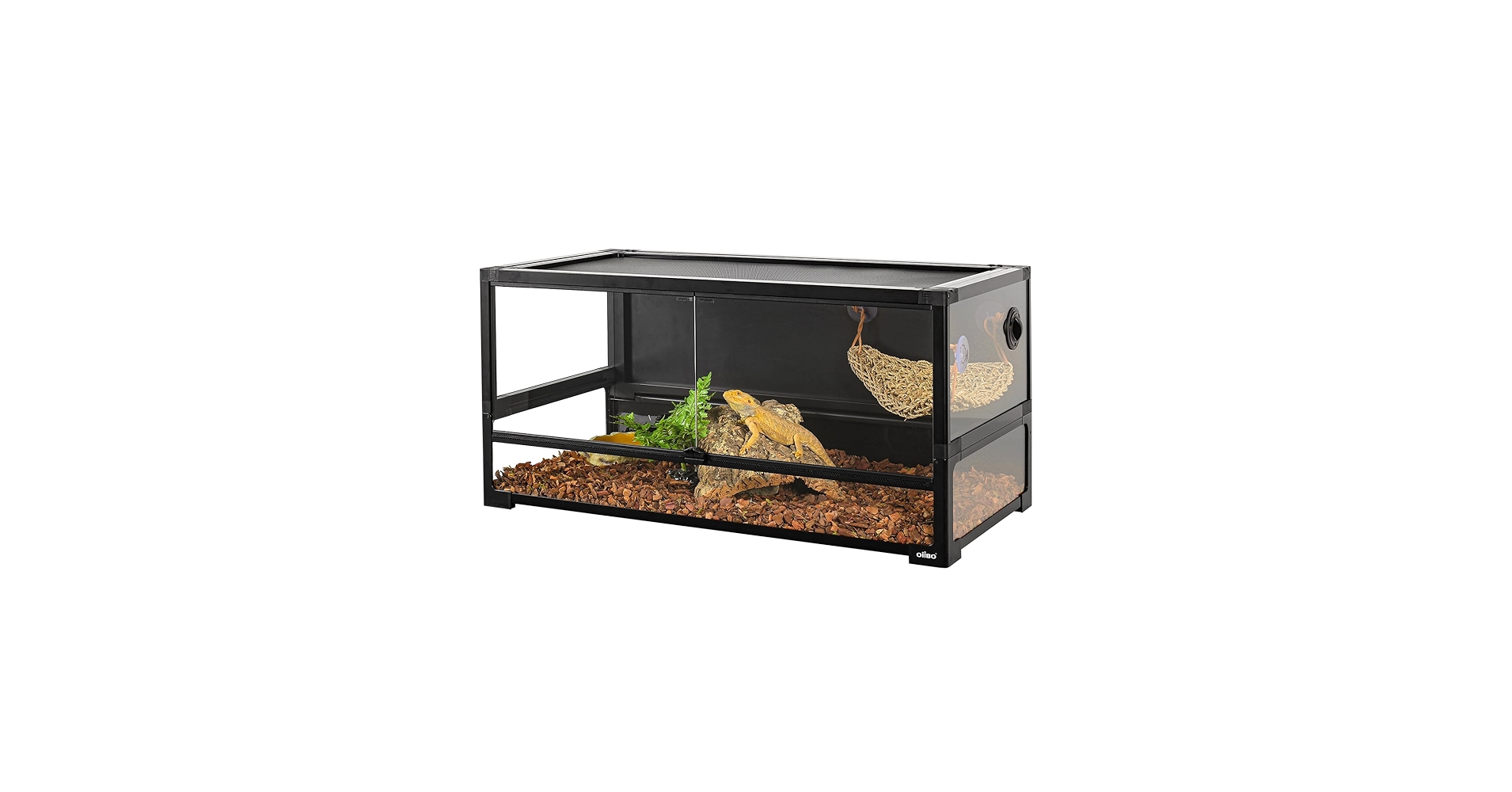 Amazon | 182L 爬虫類 飼育ケージ 折りたたみ式 グラステラリウム W90