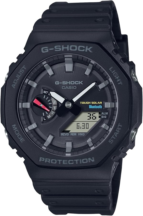 Casio G-Shock Men's GAB2100-1A Black Analog-Digital Watch : Amazon