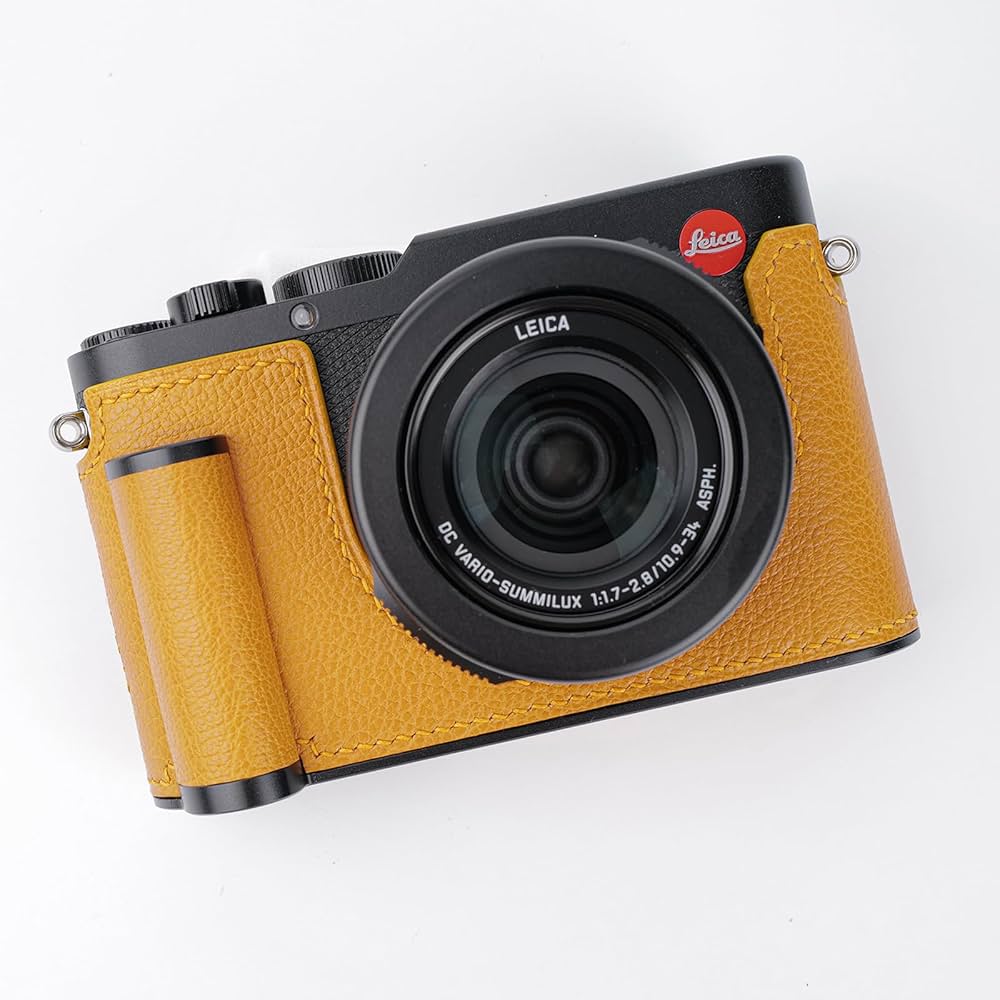 Leica CM 40/2.4 フィルムコンパクトカメラ + レザーケース Leica CM