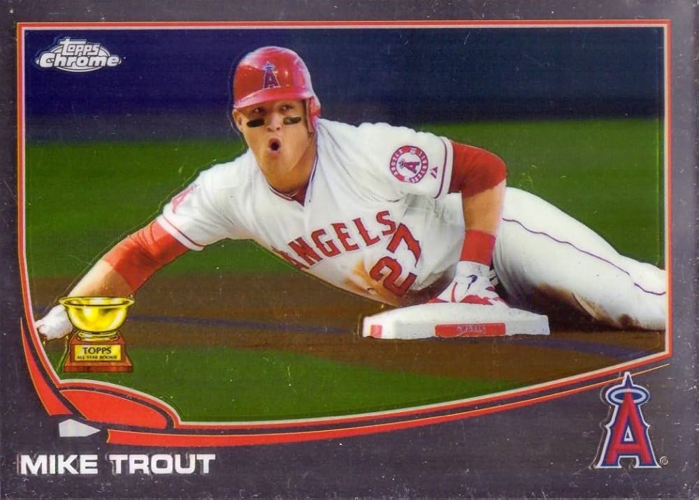 Amazon.com: 2013 Topps Chrome #1 Mike Trout Baseball Card - Topps
