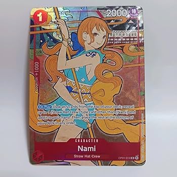 Amazon.co.jp: ワンピースカード 一周年記念 ナミ プロモ 浮世絵 nami