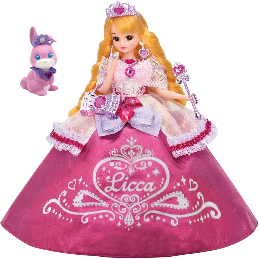 Amazon.co.jp: リカちゃん ドール ゆめみるお姫さま ファンシーピンク