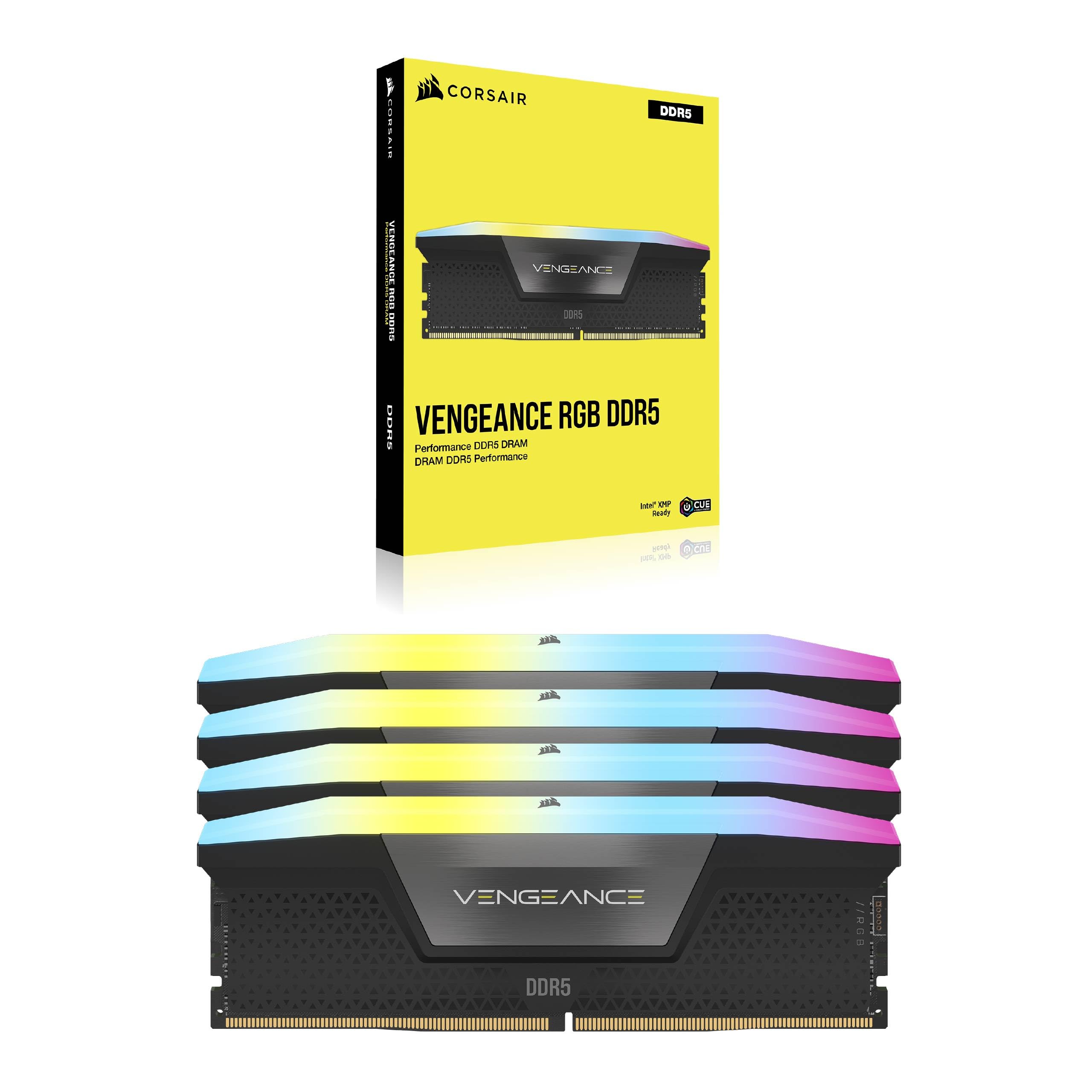 Amazon | CORSAIR DDR5-5200MHz デスクトップPC用メモリ VENGEANCE RGB