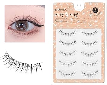 Amazon | LASHIDOL つけまつげ ナチュラル まつげ 付けまつ毛