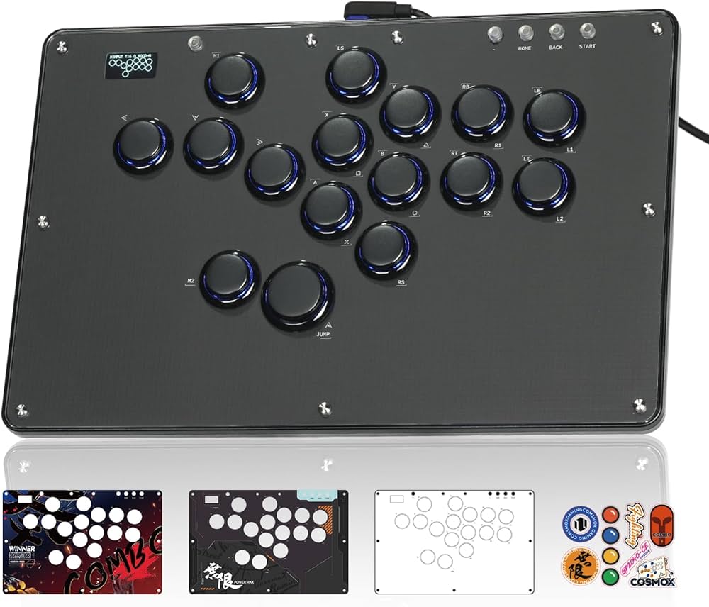 Amazon | Haute42 アケコン レバーレス レバーレスコントローラー 格闘