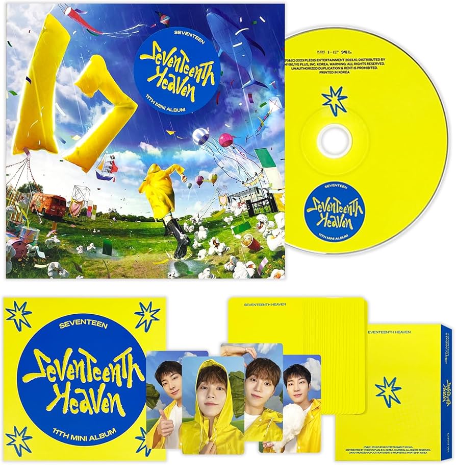 Amazon.com: SEVENTEEN - 11th Mini Album [SEVENTEENTH HEAVEN