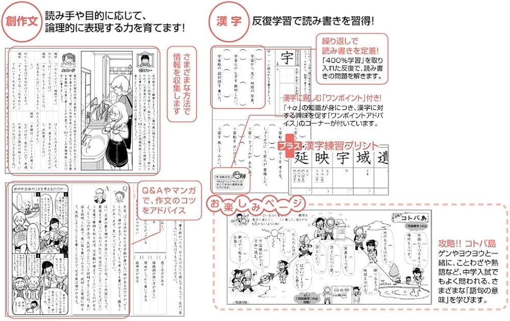 小学生のための七田式学習「小学生プリント6年 国語＆算数」 |本