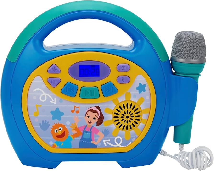 Amazon.com: eKids Ms Rachel Kids Karaoke Machine, Portable