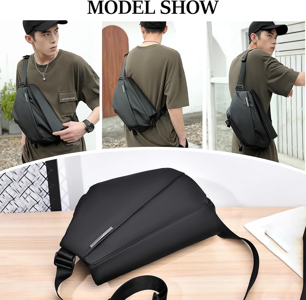 Amazon | [AJYONGA] ボディバッグ ショルダーバッグ ボディーバッグ 大