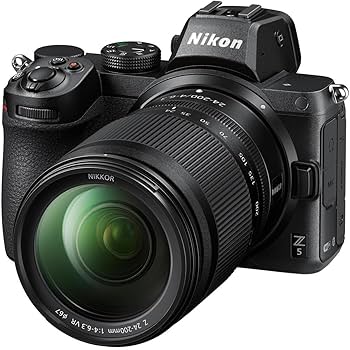 Amazon | Nikon Z5 フルフレーム ミラーレスカメラ 24-200mm VRズーム