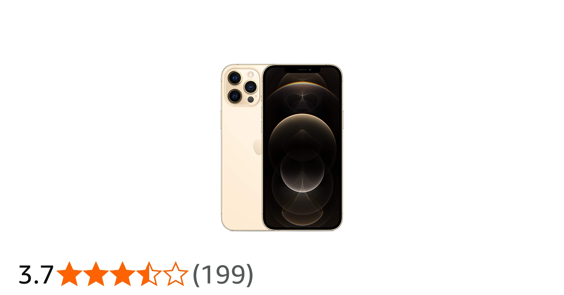 Amazon | 【整備済み品】 Apple iPhone 12 Pro Max 256GB ゴールド SIM