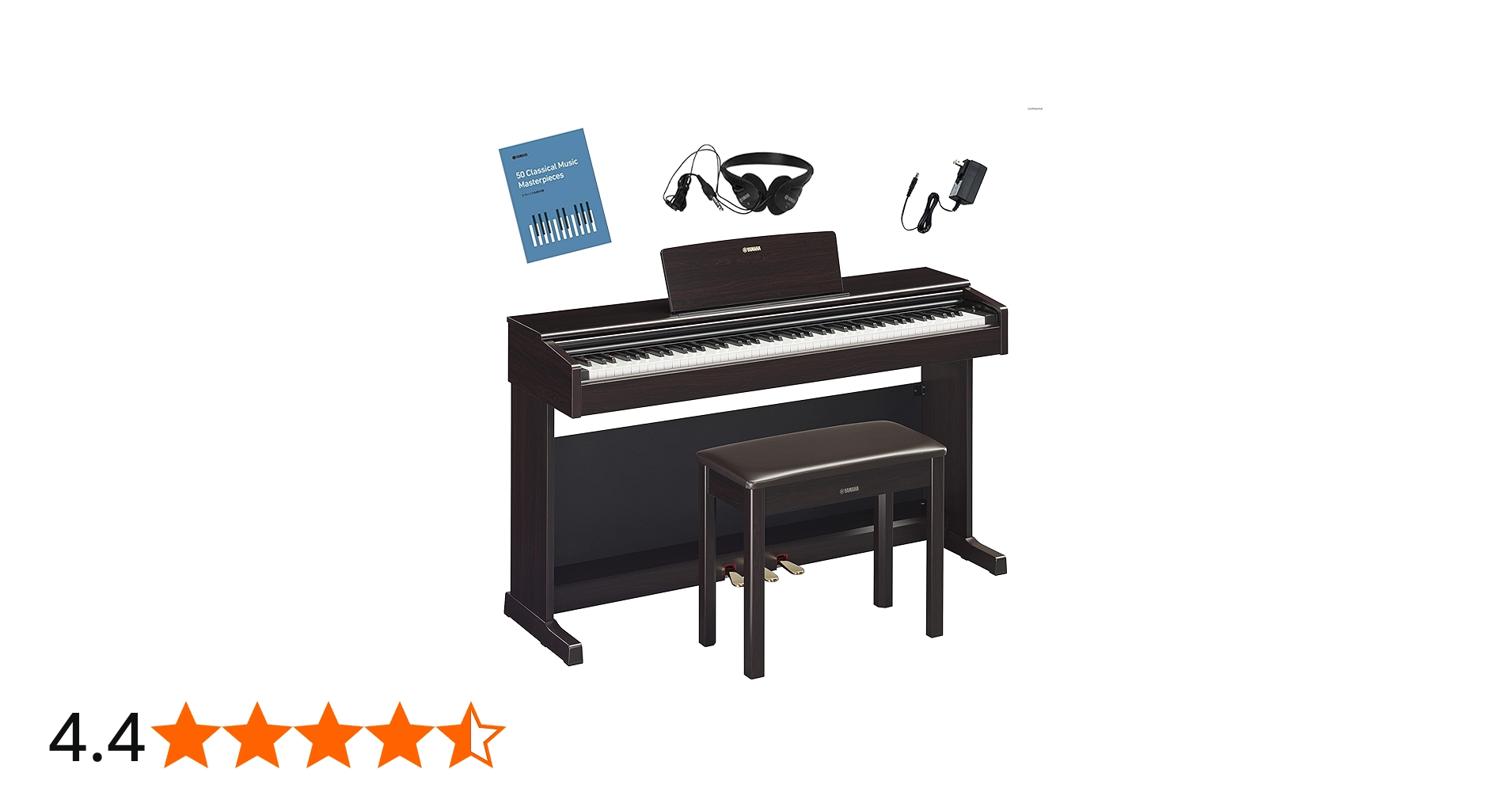Amazon | ヤマハ YAMAHA 電子ピアノ 88鍵盤 YDP-145 ARIUS アリウス