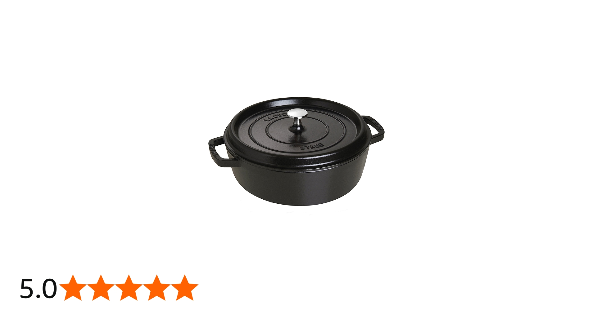 Amazon｜[ストウブ] staub シャロー ラウンド ココット 26cm ブラック