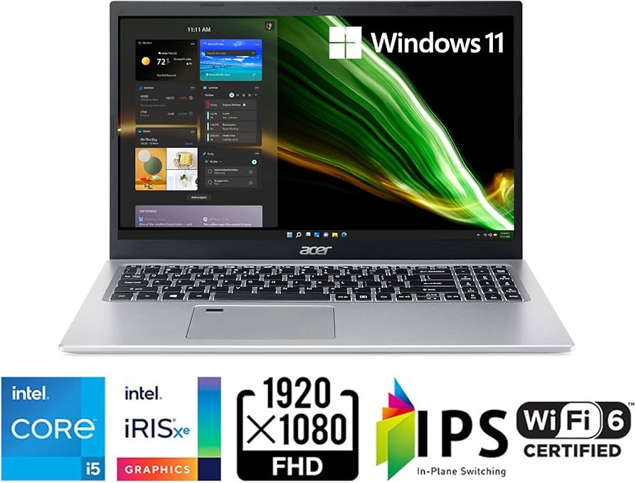 Amazon.com: acer Aspire 5 A515-56-53S3 Laptop | 15.6