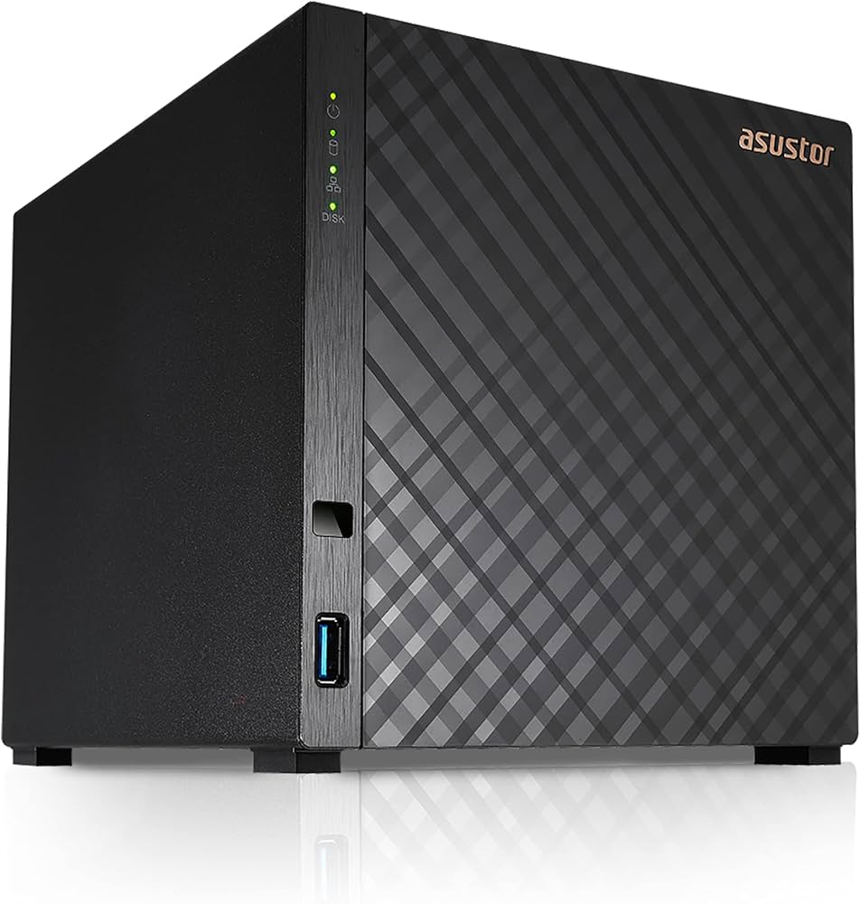 Amazon.co.jp: ASUSTOR ASUS子会社 NAS キット 4ベイ AS1104T