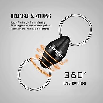 Amazon.com: UltraTac Quick Release Keychain for Men, Secure