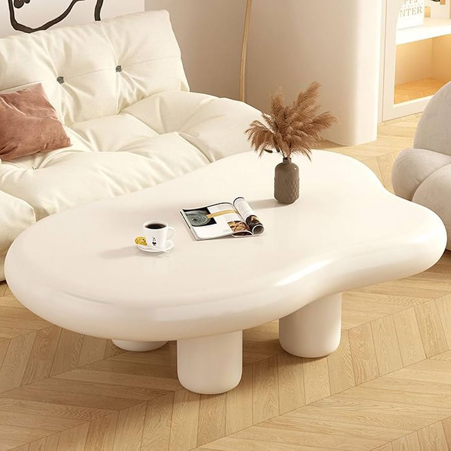 Amazon.co.jp: クラウドコーヒーテーブル、リビングルーム用モダンな