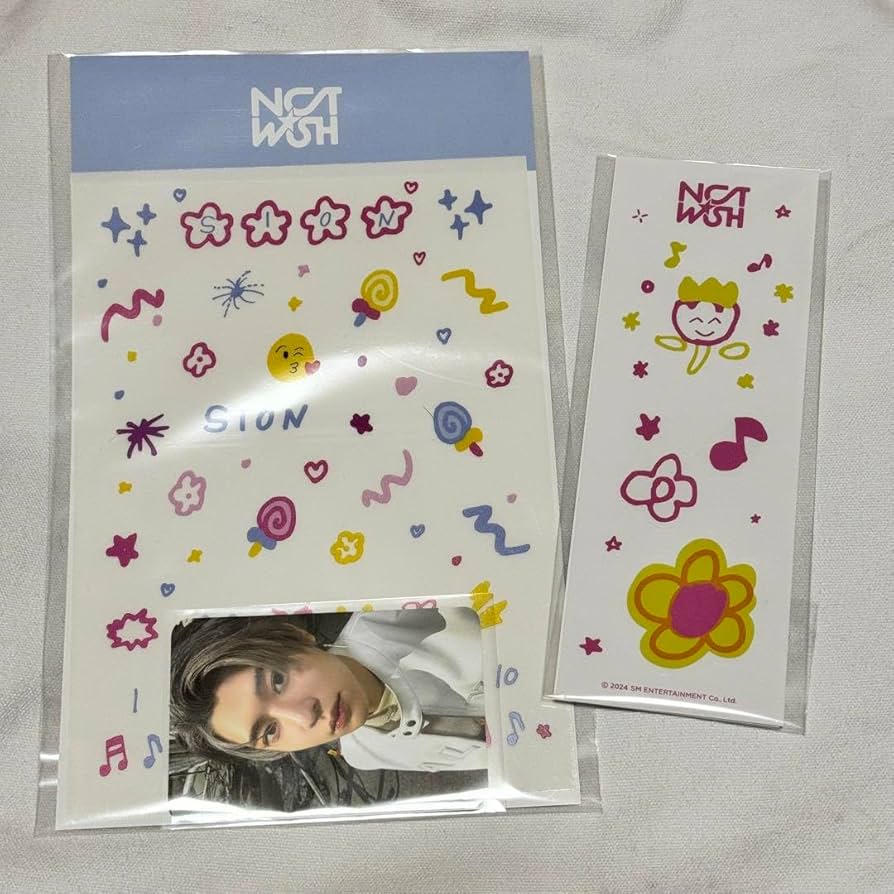 Amazon.co.jp: NCTWISH シオン MD フォトカードデコステッカーセット