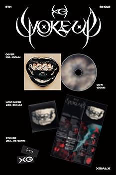 Amazon.com: DREAMUS XG Woke UP 5th Single Album CD+Lylic Paper+