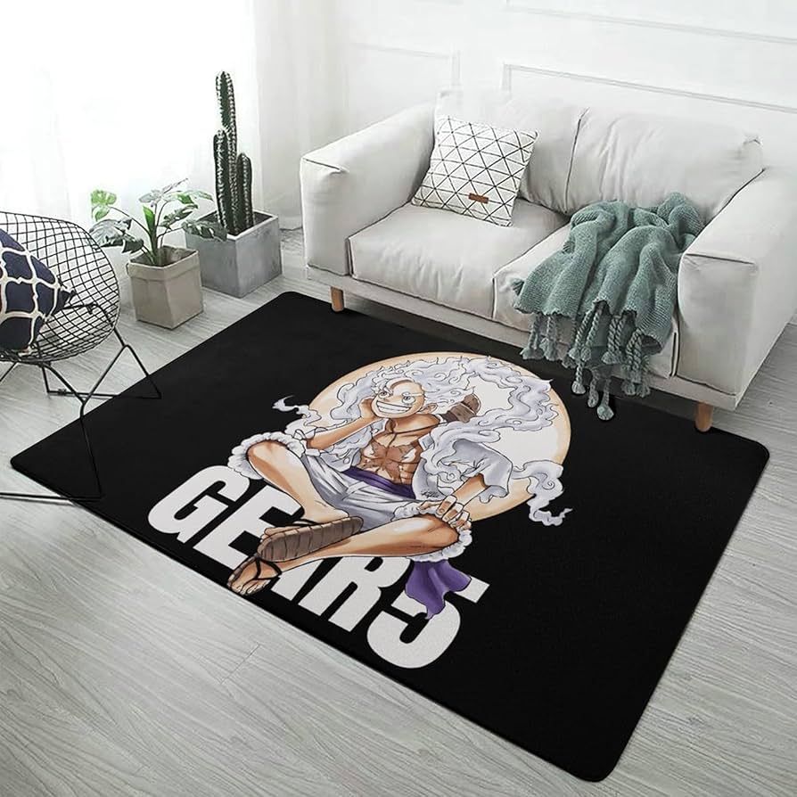 Amazon | カーペット ワンピース ONE PIECE ルフィ ギア5 ラグ