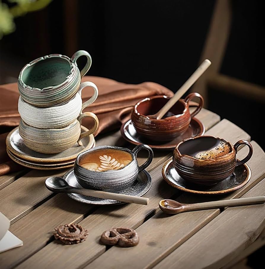 Amazon | Cutdred カップアンドソーサー おしゃれ かわいい 陶器 和風