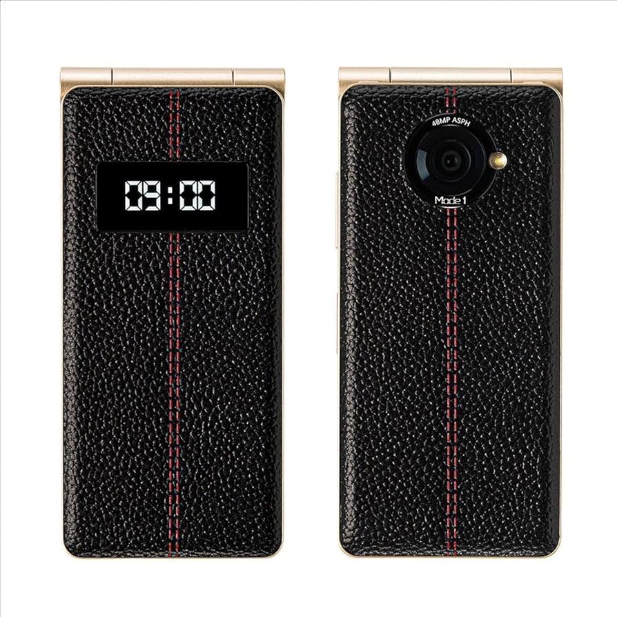 Amazon | Mode1 ガラケー 型 SIMフリー スマホ RetroII レザー調