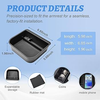 Amazon.com: EDBETOS Cool Box Console Organizer Tray for Toyota