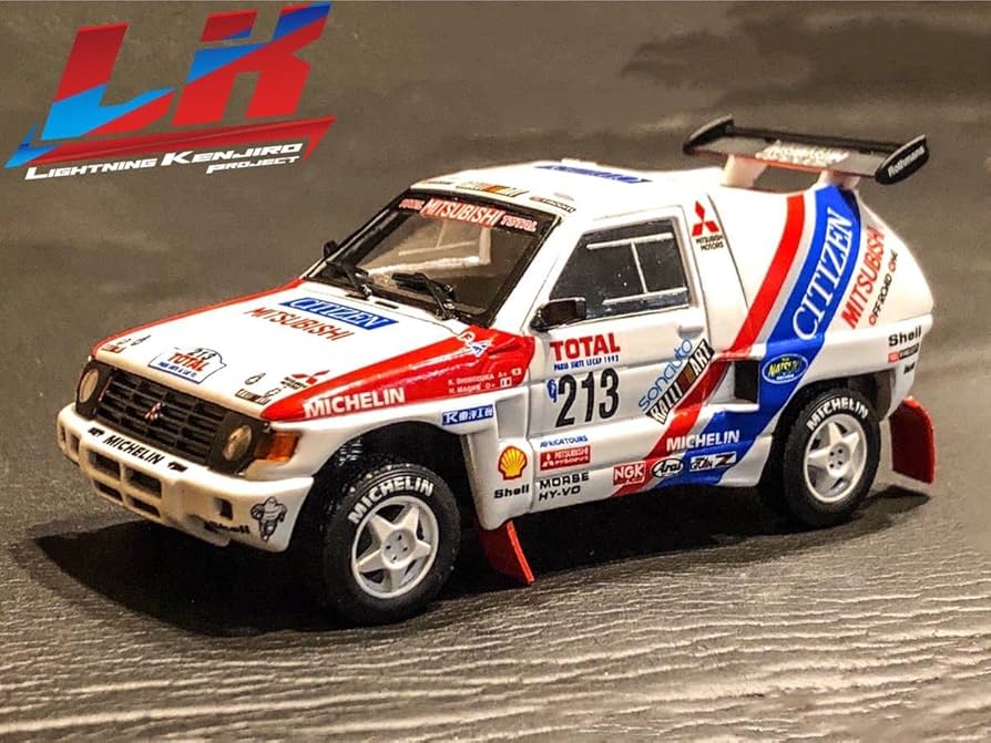 Amazon.co.jp: 1992 パリダカールラリー 三菱パジェロ パリルカップ