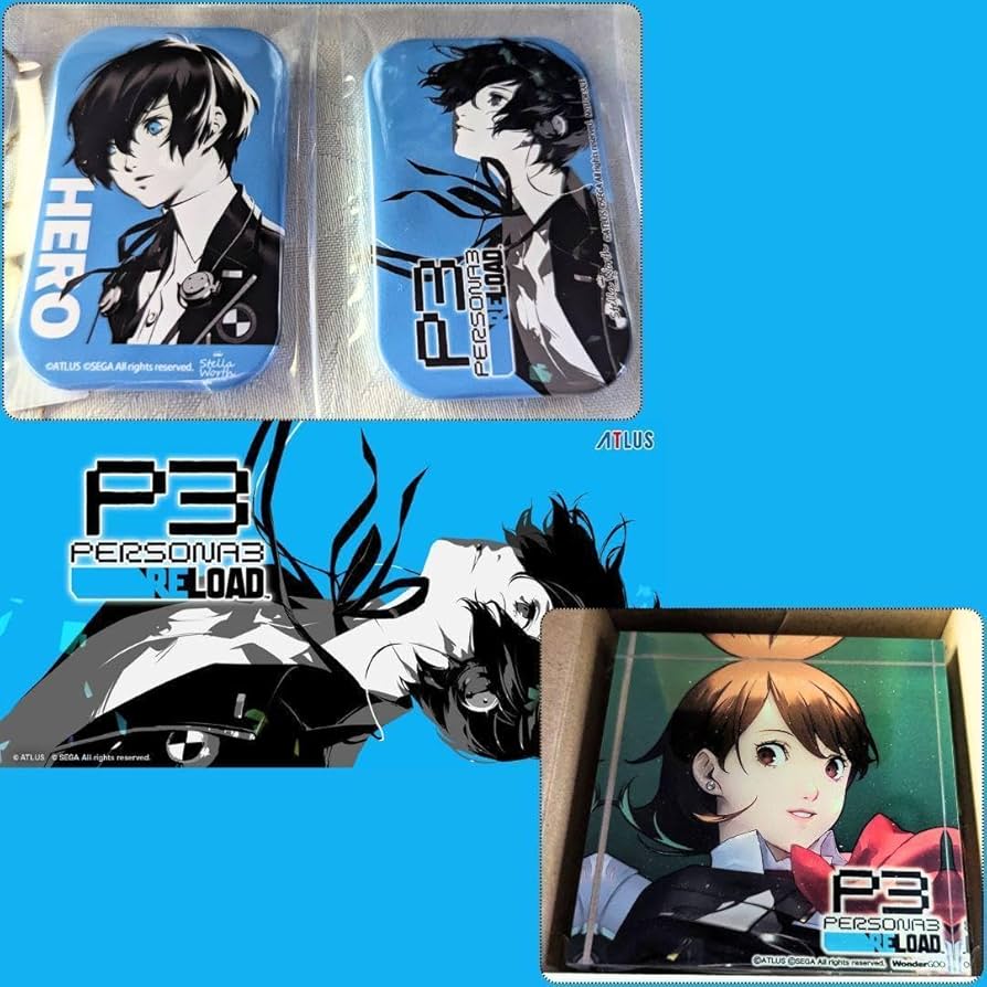 Amazon.co.jp: ペルソナ3 リロード アクリルブロック ワンダーグー 缶