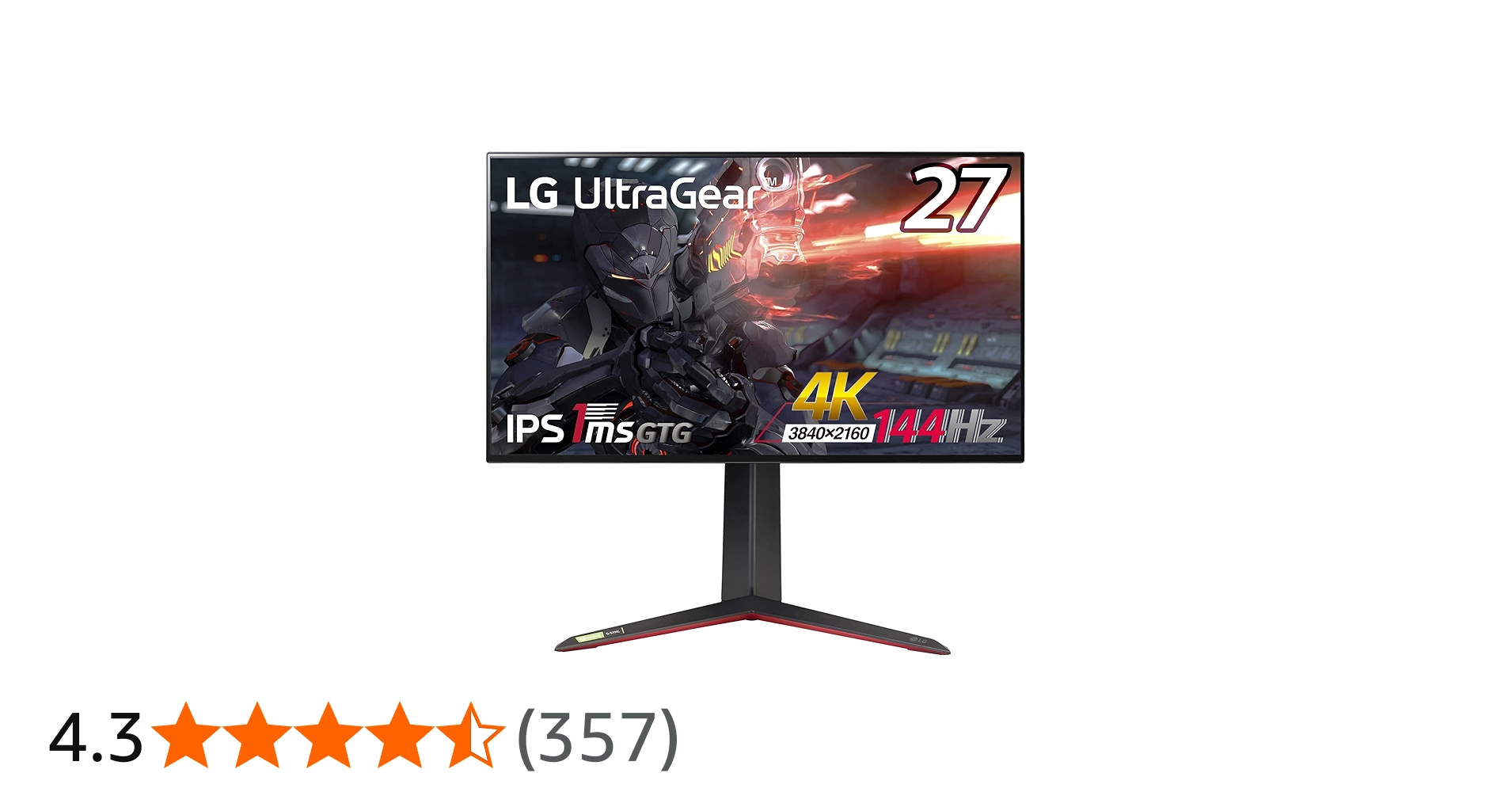 Amazon.co.jp: LG ゲーミングモニター UltraGear 27GP95R-B 27インチ