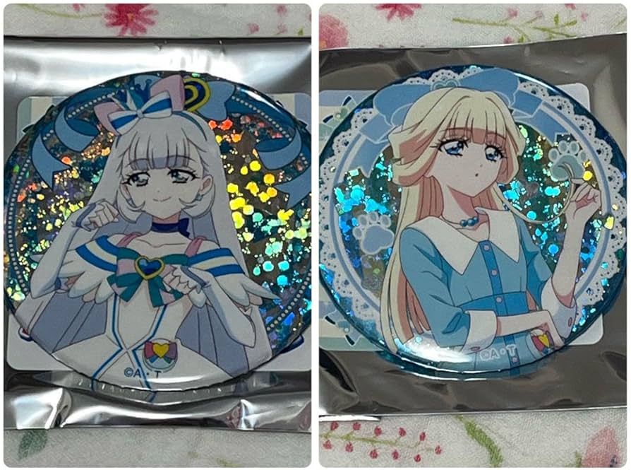 Amazon.co.jp: わんだふる キュアニャミー 猫屋敷ユキ ホログラム 缶