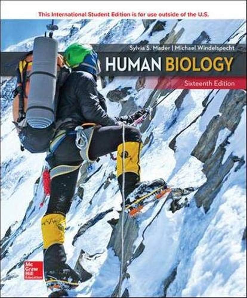 Human Biology: Mader, Sylvia, Windelspecht, Michael: 9781260547603