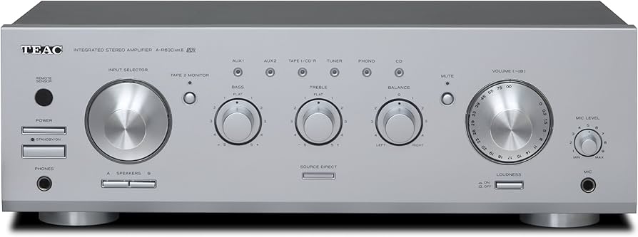 Amazon.co.jp: TEAC ステレオプリメインアンプ シルバー A-R630MKII-S