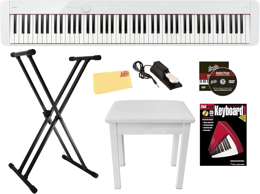Amazon.com: Casio Privia PX-S1100 Digital Piano - White Bundle
