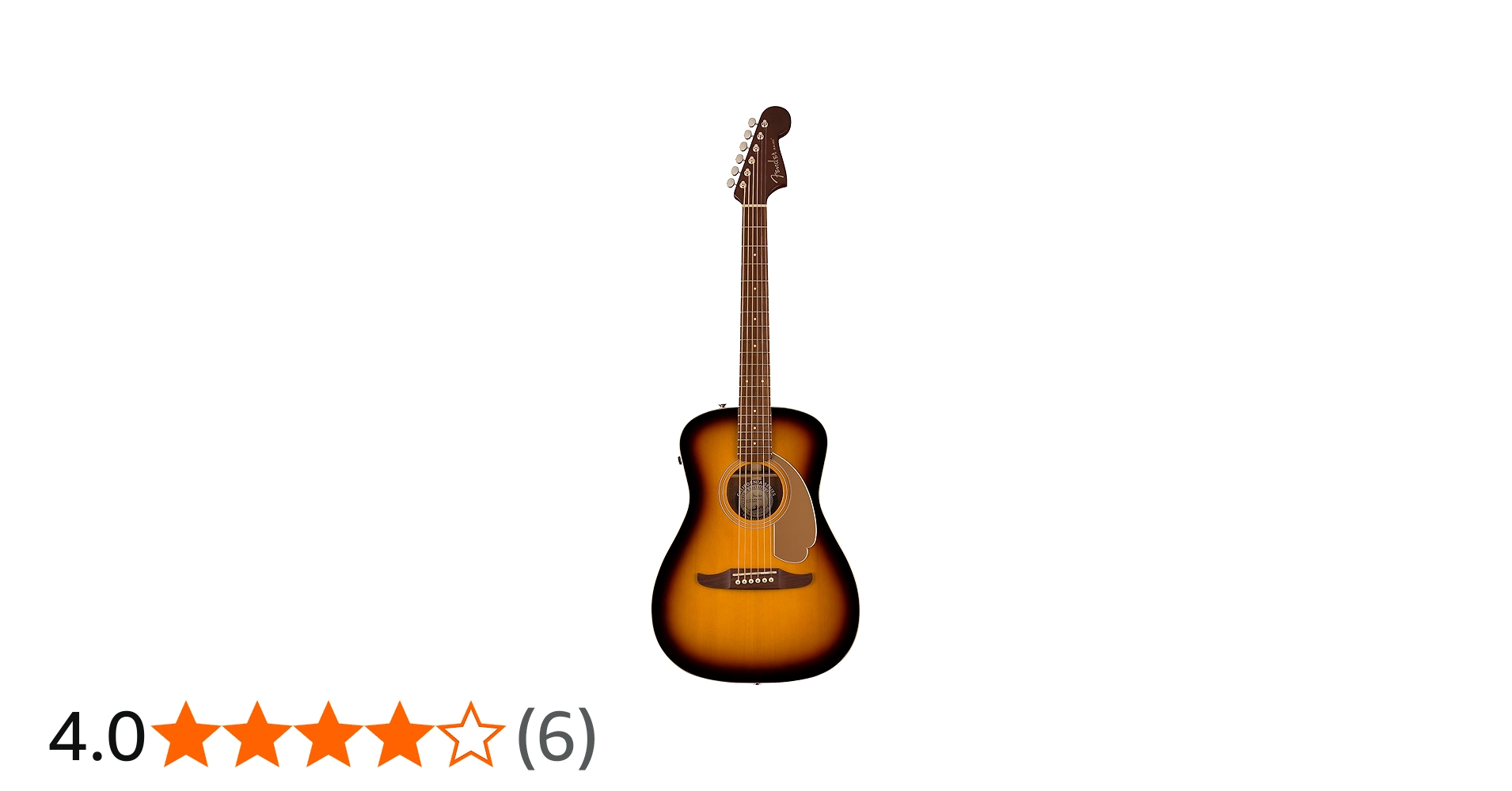 Amazon.co.jp: Fender フェンダー エレアコギター Malibu Player