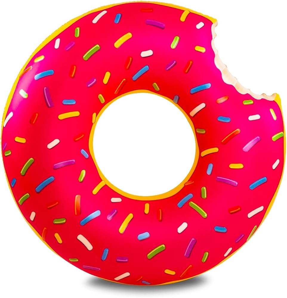 Amazon | Pink donut inflatable ドーナツインフレータブル | H2Whoa