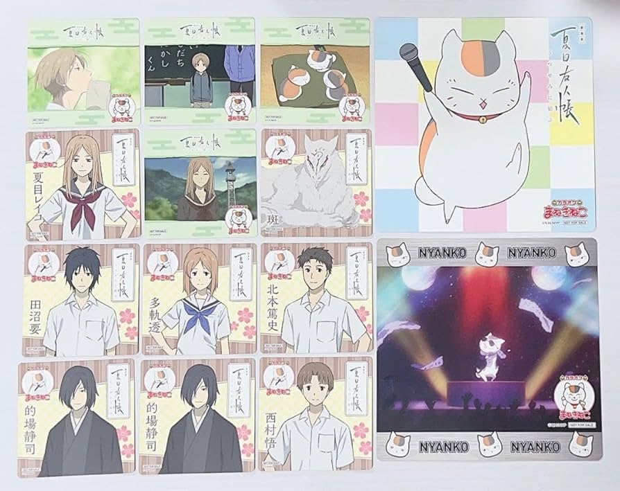 Amazon.co.jp: 夏目友人帳 × カラオケまねきねこ コラボ コースター