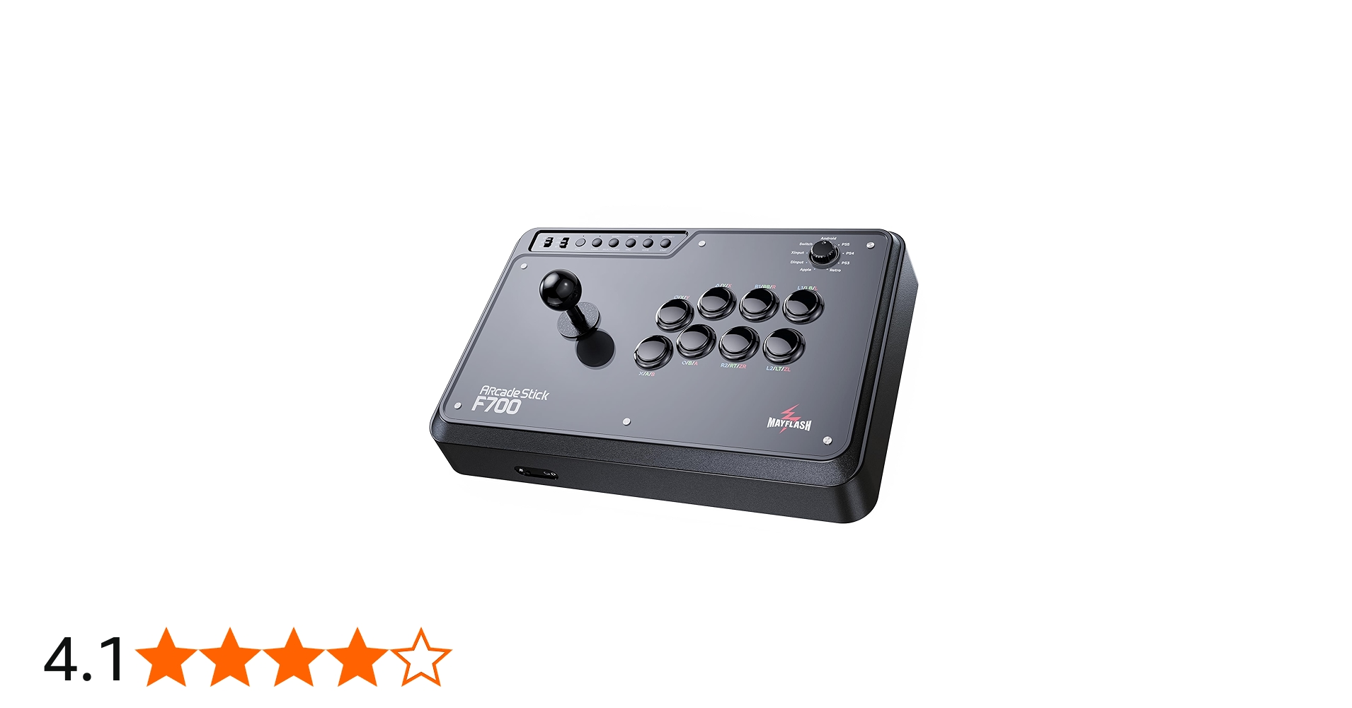 Amazon.co.jp: Mayflash ワイヤレス アーケードスティック F700 PS5