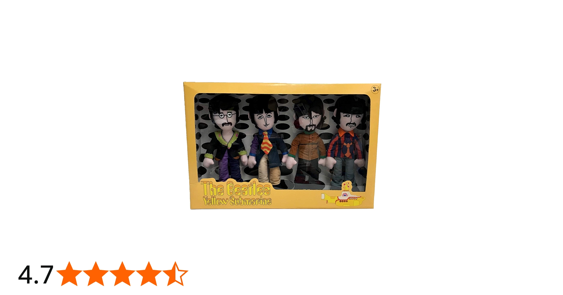 Amazon.co.jp: Beatles 4 Band Member Plush Box Set : The Beatles